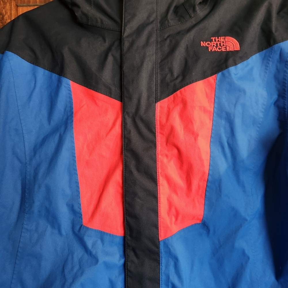 The North Face HYVENT Windbreaker Jacket - Youth XL - Blue, Navy, & Red - Picture 6 of 14